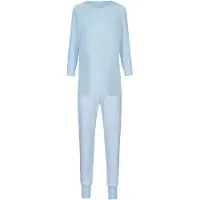 Mey Pyjama Serie Simple Stripes Alice Blue | Maat 44
