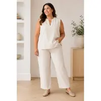 Yesta Ulaana Tops - Soft Sand - maat 3(52)