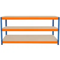 Monster S-Rax werkbank met 3 niveaus - 180 cm x 60 cm x 90 cm