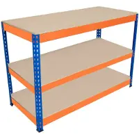 Monster Racking Werkbank met 2 Schappen S-Rax - 180 cm x 60 cm x 90 cm