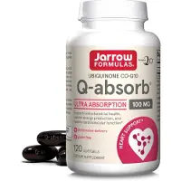 Jarrow Formulas Q-absorb Co-Q10 100 mg voedingssupplement Antioxidant Ondersteuning voor mitochondriale gezondheid Cellulaire energieproductie en