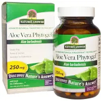 Natures Answer - Aloë Vera, 250 mg - 90 vegetarische capsules