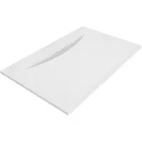 Mexen Egon rechthoekige SMC-douchebak 100 x 90 , wit - 4R109010