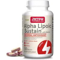 Jarrow Formulas Alpha Lipoic Acid Sustain 300 mg tabletten (120 Tabletten) - antioxidanten, alfa-liponzuur - alfa-liponzuur