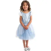Little Adventures Cinderella Prinses Feestjurk - Machinewasbare Kinderkostuum (Medium Leeftijd 3-5)