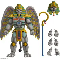 Super7 ULTIMATES! Mighty Morphin Power Rangers King Sphinx - 8" Actiefiguur met Accessoires