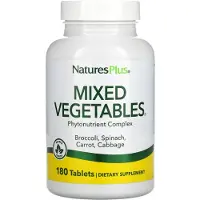 NaturesPlus Mixed Vegetables (180 Tablets) - Nature's Plus