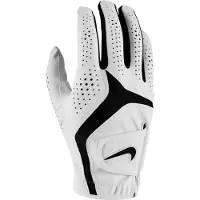 Nike Dura Feel X Golfhandschoen voor Rechterhand Wit | Wit | Zwart Klein