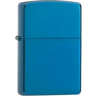 Zippo Classic Hoogglans Blauw Aanstekers