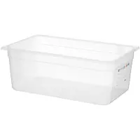 Hendi Gastronorm container 1/1 – 28L – transparant – 530x325x200 mm – luchtdicht – stapelbaar