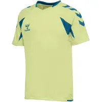 Hummel Functioneel shirt pasteelgeel / petrol