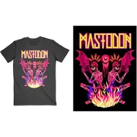 Ginza.se Mastodon - Double Brimstone Neon Heren T-shirt - S - Zwart