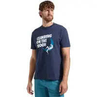 La Sportiva Moon Rock T-shirt Met Korte Mouwen Blauw L Man