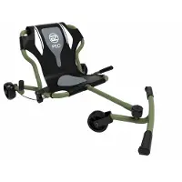 EZYROLLER Pro X skelter - Waveroller van 10 tot 17+ jaar - Vanaf 135 cm en tot 80 kg - Verstelbare driewieler - Khaki
