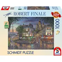 Schmidt puzzel Montmartre landschap 1000 stukjes karton volwassenen.