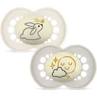 Mam Original Night fopspeen 16+ maanden Unisex 2 St Fopspeen