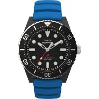 Timex Deep Water Reef Heren Horloge Blauw TW2Y02500