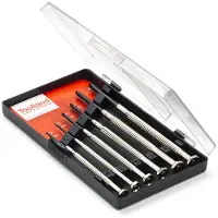 Perel Set van 6 precisieschroevendraaiers