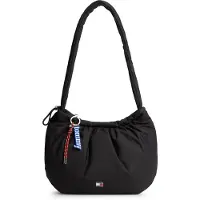Tommy Hilfiger Schoudertas 'Hobo' zwart