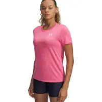 Under Armour Tech Twist Sportshirt dames Pink L/40