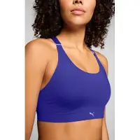 Puma sportbeha voor Dames, Blauw, Maat S