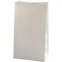Creativ Company CC Papieren Zakken 15x9x27 cm Wit 100 stuks
