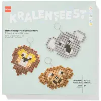 HEMA Strijkkralenset Sleutelhanger Dieren