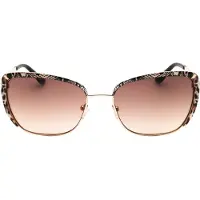 GUESS Zonnebril Met Glanzende Roségouden Accenten