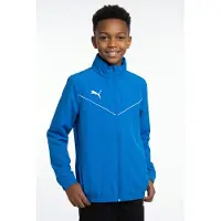 Puma Sportjas 'TeamRise' blauw / wit