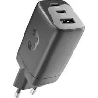 Fresh 'n Rebel 67W GaN³ Charger Storm Grey - Muuroplader