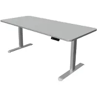 Kerkmann Zit sta bureau Move-3 premium grijs 180x80cm
