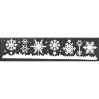 Peha Raamsticker kerst | | 9.5 x 40 cm (Sneeuwvlokken)