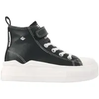 British knights - Kaya Flow Mid Meisjes Sneakers Hoog - Maat 32 - Zwart - Katoen - Meiden Schoenen