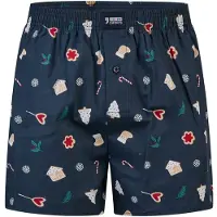 Happy Shorts Boxershorts 'XMAS' gemengde kleuren