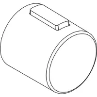 Ideal standard thermostaat handvat, zonder af te drukken, chroom