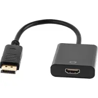LechPol - Leercomputeraccessoire - DisplayPort naar HDMI Adapter - 1080p - Plug&Play