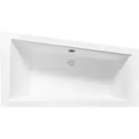 Besco INTIMA hoekbad 150 x 85 cm links wit met hoofdsteun