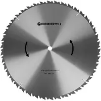 Eberth cirkelzaagblad, zaagblad van staal met hardmetalen tanden voor het zagen van hout (diameter 700 mm, boorgat 30 mm, bladdikte 3,0 mm, zaagbreedte 4,0 mm, 42 tanden, max. 1600 tpm)