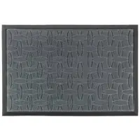 Galicja - Deurmat - 40 x 60 cm - Grijs - Polyester en Rubber