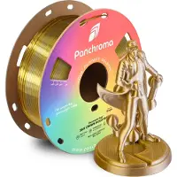 Polymaker CA03027 Panchroma Dual Silk Filament PLA kunststof Meerkleurig, Zijdeglans 1.75 mm 1000 g Crown, Goud, Zilver 1 stuk(s)