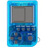 , Mini videospel 26in1 met ketting, Blauw