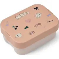 Liewood Voorraaddozen 'Kamil' donkergroen / pink / zwart / wit