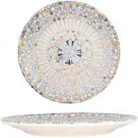 Bonna Dessertbord luca mosaic porselein 21 cm set van 6
