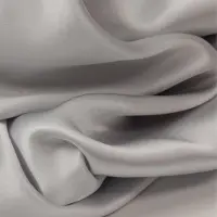 Silk Heaven 4x Zijden Kussensloop 50x60cm Licht Grijs Hotelsluiting 19 Momme - Kussensloop set - Luxe Silk Kussensloop 100% moerbei zijde - Zijde kussensloop - - 50x60cm / Hotelsluiting