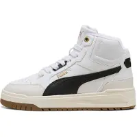Puma Sneakers hoog lichtbeige / goud / zwart / wit
