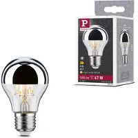 Paulmann LED lamp E27 druppel 827 hoofdspiegel 4.8W
