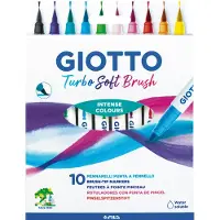 Adlibris Turbo Soft Brush Pen Intense 10-set