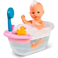 New Born Baby Poppenbad met douche