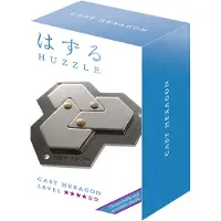Huzzle Cast Puzzle - Hexagon (level 4)