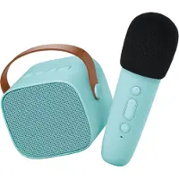 Lalarma Luidspreker m. Microfoon - Draadloos - Karaoke - Blauw - - OneSize - Luidsprekers
